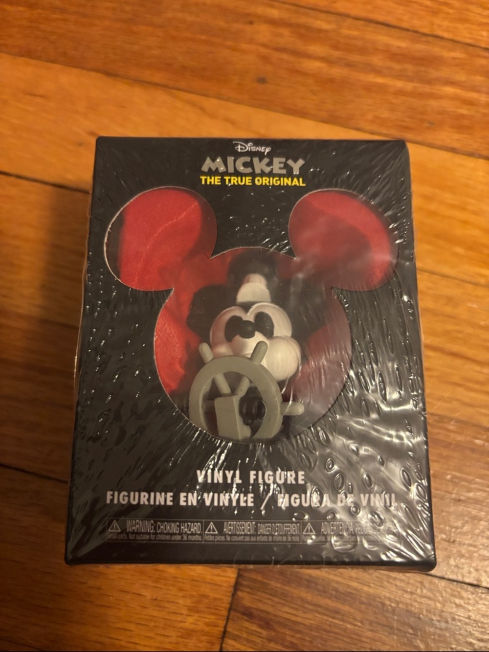 Disney Mickey The True Original Vinyl Figure - Black, Red